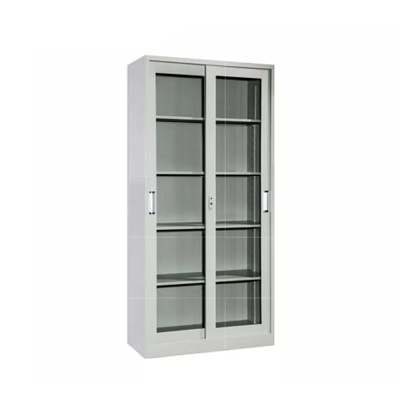 Ekintop mirror shallow metal steel sliding front locking glass storage ...