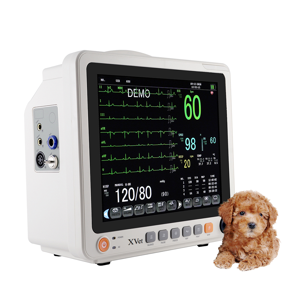 Veterinary Telemetry XVET Handheld Multiparameter Veterinary Vital Sign Monitor Veterinary ...