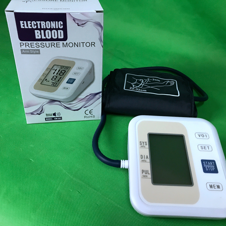 Digital Large Lcd Display Digital Arm Blood Pressure Monitor 24 Hour ...