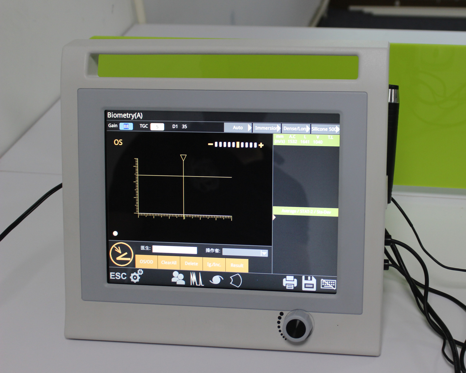 Medical ophthalmic ultrasound A/B scan 10MHz AB scanner for ...