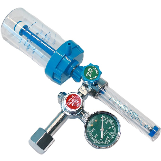 Oxygen inhaler concentration flow meter with humidifier MSLXG46